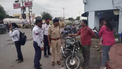 कोरबा पुलिस का ‘नंबर प्लेट’ अभियान: सुरक्षित शहर की ओर एक मजबूत कदम, वसूला गया ₹76,800 का जुर्माना।
