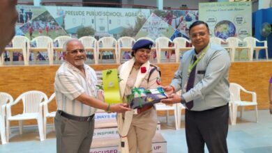 प्रिल्यूड के छात्रों ने लिया पर्यावरण बचाने का संकल्प, पौधे पाकर खिले छात्र छात्राओं के चेहरे