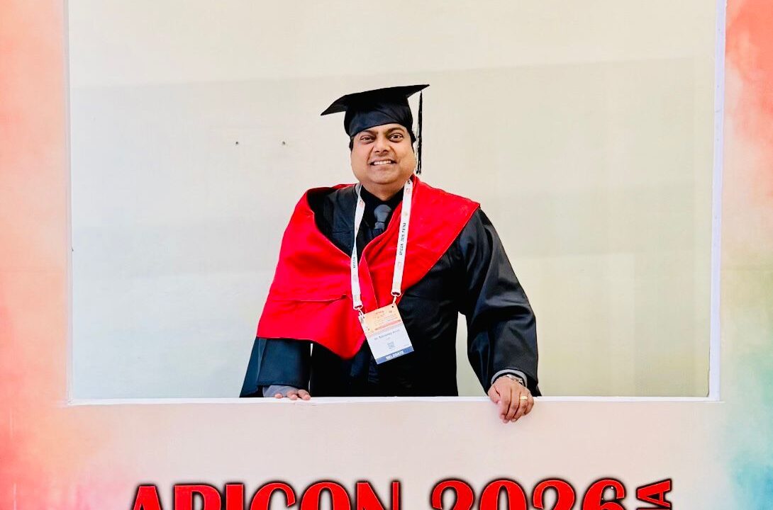 डाँ. संदीप को मिला “एक और उपलब्धि, चिकित्सा जगत में बढ़ाया देश का मान “