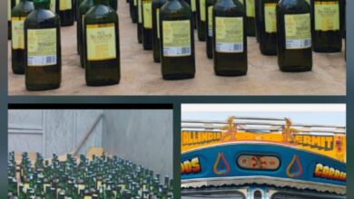 कप्तान साहब! कही भरी ट्रक से माल गायब तो नहीं हो गयी? 360 बोतल की बरामदगी पर पुलिस कटघरे में