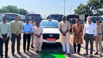 विजयादशमी के पावन अवसर पर रक्षित केंद्र सक्ती में विधि-विधान से संपन्न हुई शस्त्र पूजा