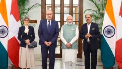 मोदी और स्विट्जरलैंड के राष्ट्रपति से मिले आगरा के उद्योगपति पूरन डावर, हैदराबाद हाउस में बनी यादगार तस्वीर